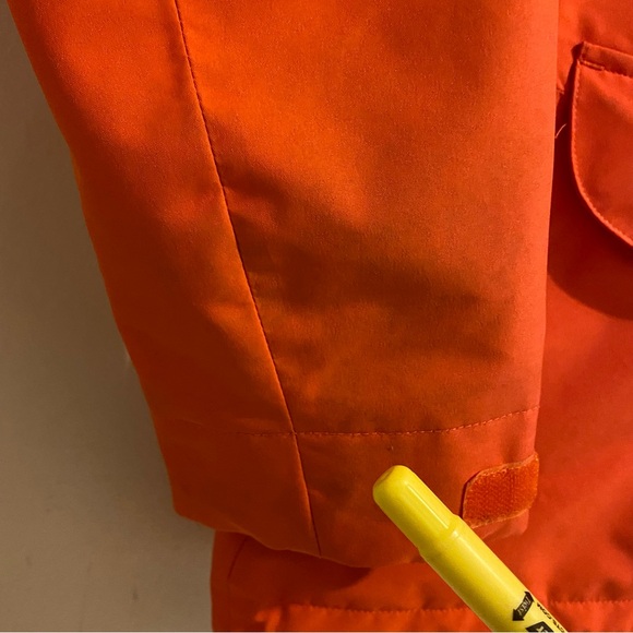 Womens Marmot OrangeWinter Ski Jacket Full Zip Hooded Snow Outerwear Coat Medium - Picture 7 of 10